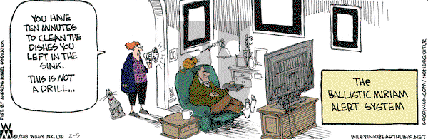 Non Sequitur - Monday February 5, 2018 Comic Strip