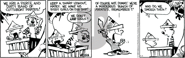 Calvin and Hobbes on Thursday January 1, 2026 Comic Strip