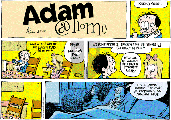 Adam@Home on Sunday June 17, 2001 Comic Strip