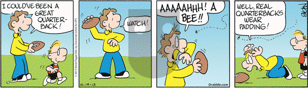 Drabble on Saturday October 19, 2013 Comic Strip