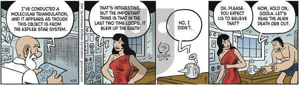 Alley Oop - Thursday April 25, 2024 Comic Strip