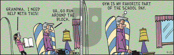Grand Avenue on Tuesday September 22, 2020 Comic Strip