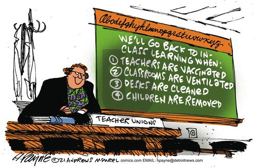 Henry Payne on Sunday January 31, 2021 Comic Strip
