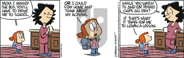 Baby Blues on Monday March 7, 2016 Comic Strip