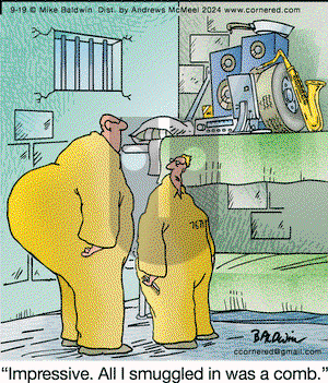 Cornered - Thursday September 19, 2024 Comic Strip