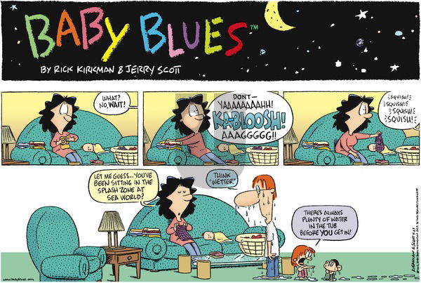 Baby Blues on Sunday April 27, 2003 Comic Strip