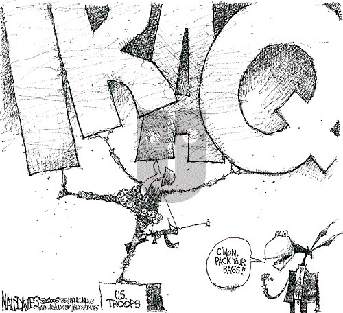 Matt Davies on Thursday November 16, 2006 Comic Strip