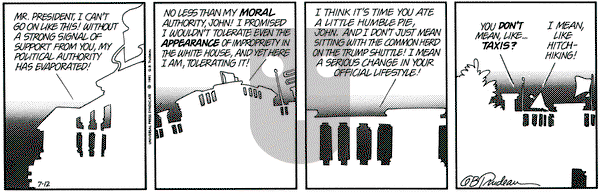 Doonesbury on Thursday August 12, 1993 Comic Strip