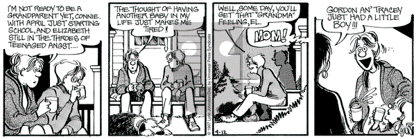 For Better or For Worse on Saturday April 12, 1997 Comic Strip