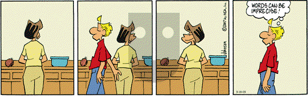 Arlo and Janis on Friday September 18, 2009 Comic Strip
