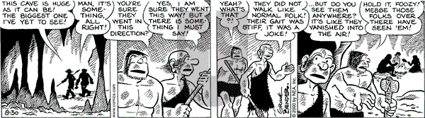 Alley Oop on Wednesday August 30, 2000 Comic Strip