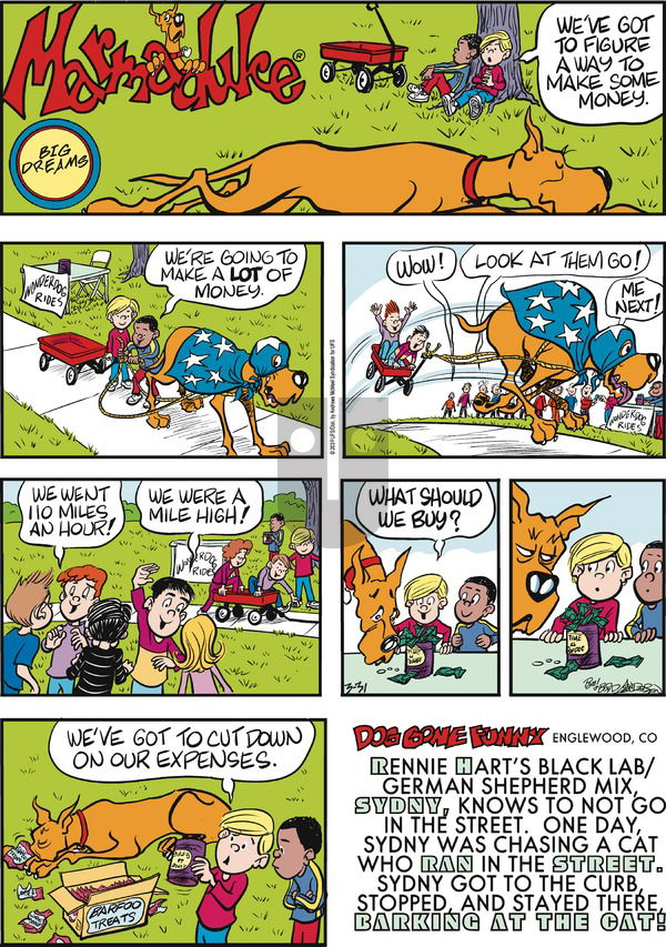 Marmaduke on Sunday March 31, 2019 Comic Strip