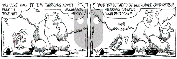 The Grizzwells on Saturday September 25, 2004 Comic Strip