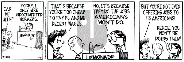 Grand Avenue on Monday July 31, 2006 Comic Strip