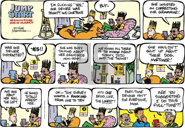 JumpStart on Sunday April 9, 2017 Comic Strip