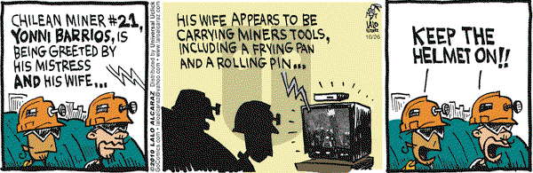 La Cucaracha on Tuesday October 26, 2010 Comic Strip