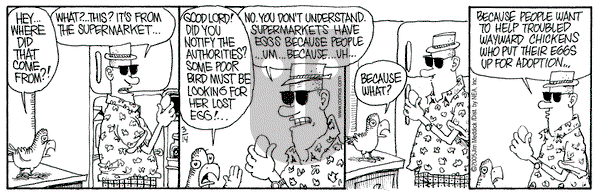 Monty on Monday March 14, 2005 Comic Strip