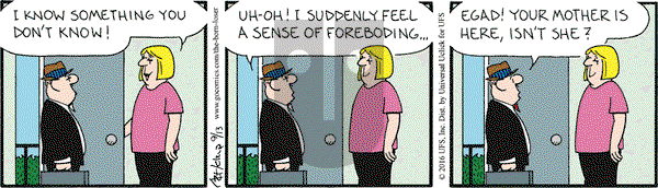 The Born Loser on Tuesday September 13, 2016 Comic Strip