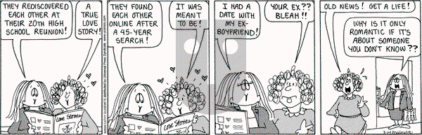 Cathy Classics on Friday March 14, 2025 Comic Strip