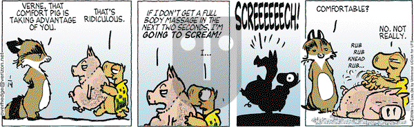 Over the Hedge on Thursday January 14, 2016 Comic Strip