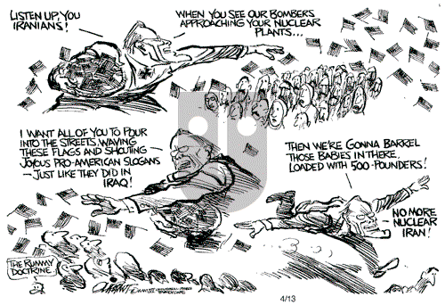 Pat Oliphant on Thursday April 13, 2006 Comic Strip