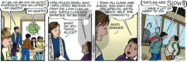 For Better or For Worse on Tuesday November 23, 2004 Comic Strip