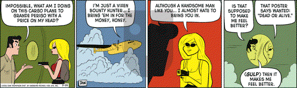 Rip Haywire on Friday March 26, 2021 Comic Strip