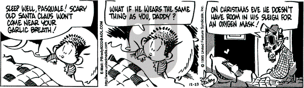 Rose is Rose on Saturday December 23, 1995 Comic Strip