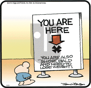 Ziggy on Thursday February 23, 2012 Comic Strip