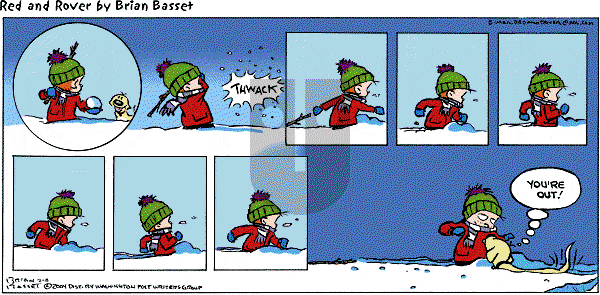 Red and Rover - Sunday February 8, 2004 Comic Strip
