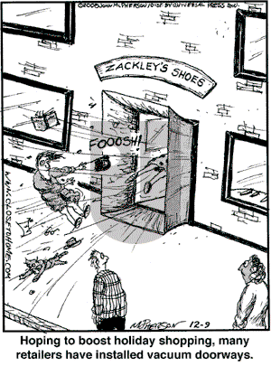 Close to Home on Tuesday December 9, 2008 Comic Strip