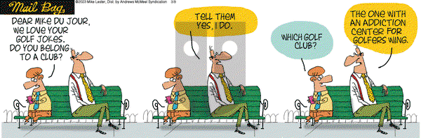 Mike du Jour on Saturday March 8, 2025 Comic Strip