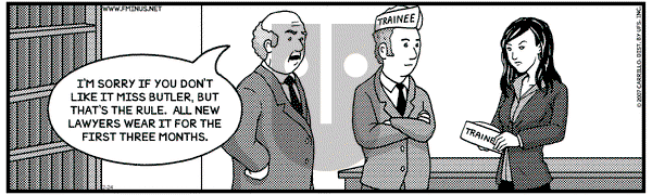 F Minus on Saturday February 24, 2007 Comic Strip