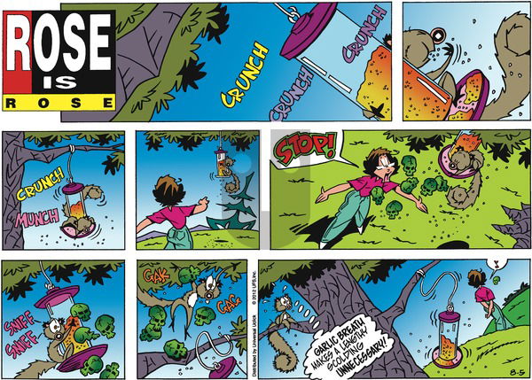 Rose is Rose on Sunday August 5, 2012 Comic Strip
