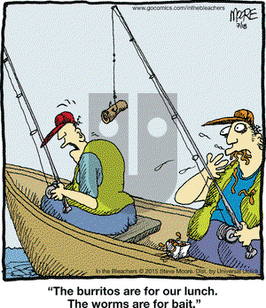 In the Bleachers on Saturday July 18, 2015 Comic Strip
