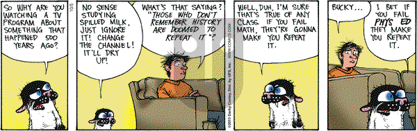 Get Fuzzy on Tuesday October 5, 2010 Comic Strip