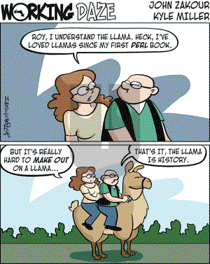 Working Daze on Friday July 20, 2007 Comic Strip