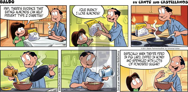 Baldo on Sunday February 20, 2011 Comic Strip
