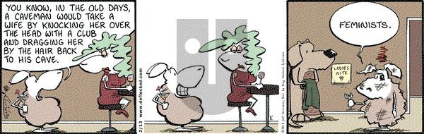 DeFlocked on Thursday February 13, 2014 Comic Strip