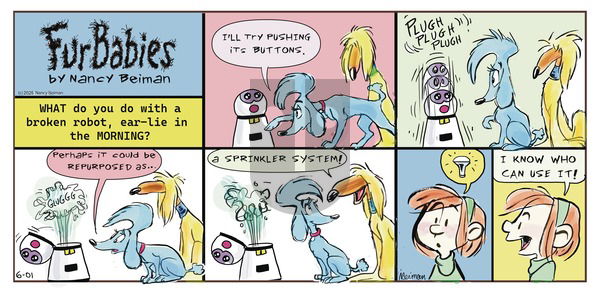 FurBabies on Sunday June 1, 2025 Comic Strip