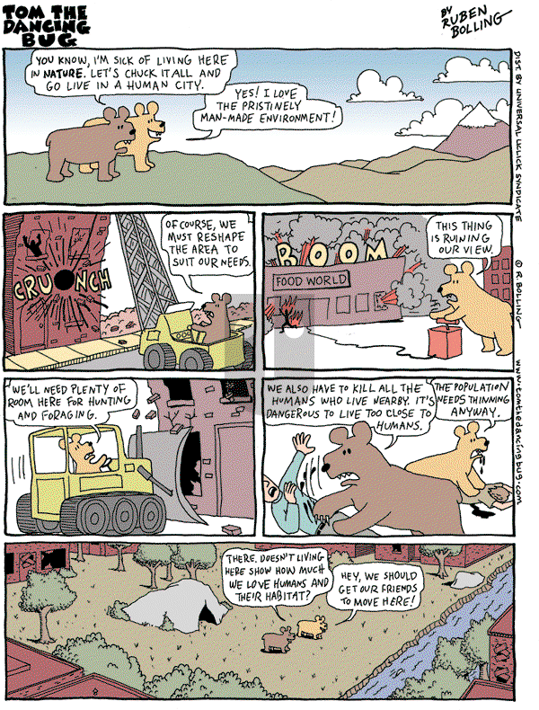 Tom the Dancing Bug on Saturday January 2, 2010 Comic Strip