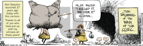 Non Sequitur on Saturday February 16, 2019 Comic Strip