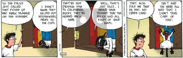 Get Fuzzy on Friday October 27, 2006 Comic Strip
