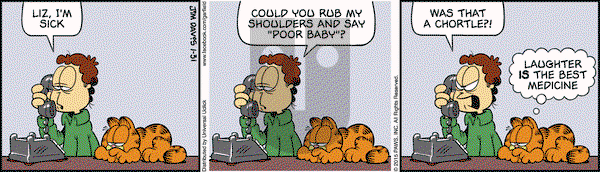 Garfield on Saturday January 31, 2015 Comic Strip