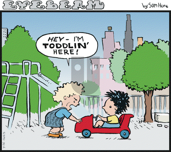 Eyebeam on Monday July 31, 2023 Comic Strip