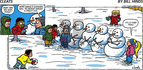 Cleats - Sunday December 29, 2002 Comic Strip