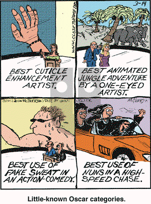 Close to Home on Wednesday March 14, 2012 Comic Strip