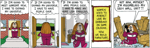 Cathy Classics on Saturday November 6, 1999 Comic Strip