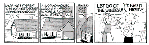 Drabble on Friday February 23, 2007 Comic Strip