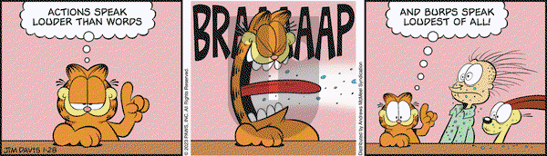 Garfield - Saturday January 28, 2023 Comic Strip